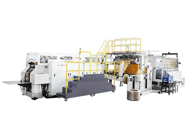 Automatic Roll Fed Twisted Handle Paper Bag Machine