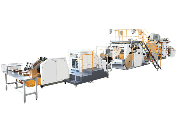 Fully Automatic Roll Fed Flat Handle Paper Bag